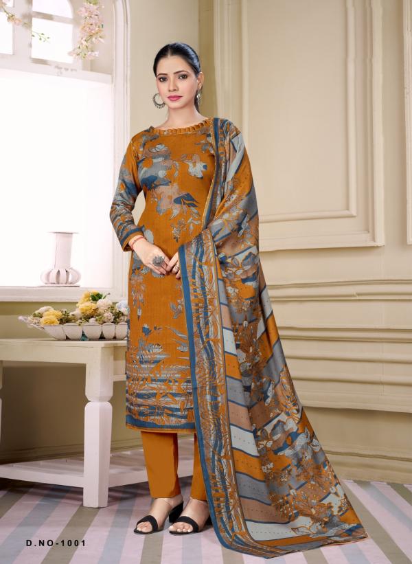 SAT Pashmina Shwal Suit Vol-14 – Dress Material